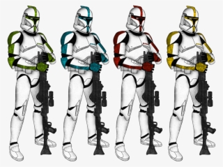 Trooper Ranks By Luca - Clone Trooper