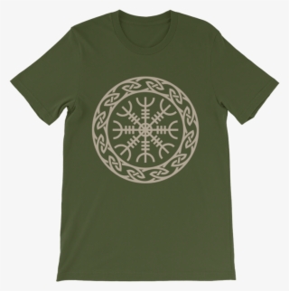 Aegishjalmur T-shirt - Embtao Glow In Dark Aegishjalmr Viking Helm