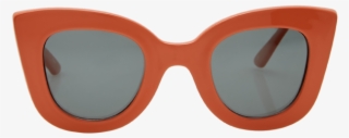 Orange Cat Cat Sunglasses - Reflection