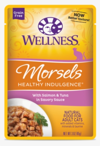 Wellness Healthy Indulgence Morsels Salmon & Tuna 85 - Wellness Healthy Indulgence