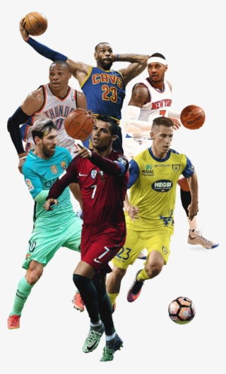 Nba And Football Supertars - Sportsbook Png