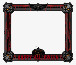 Free Png Best Stock Photos Halloween Blackframe Background - Portable Network Graphics