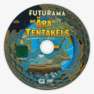 The Beast With A Billion Backs Dvd Disc Image - Futurama:aera D.tentakels Dvd