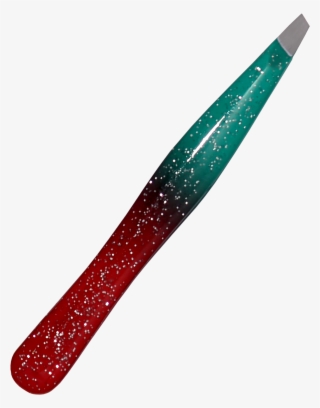 Teal And Red Sparkle - Automotive Decal