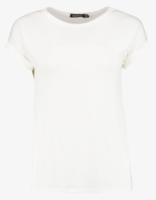 Turn Cuff Basic Tee, £8 - White Shirt For Design