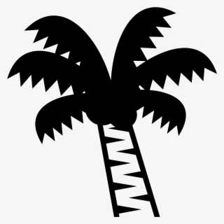 Open - Black Palm Tree Emoji