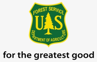 1 Logo Standard Blk Tag - Us Forest Service