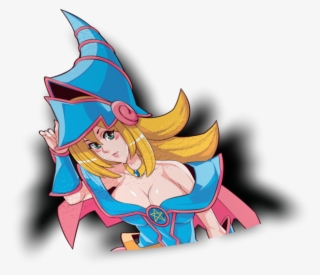 Dark Magician Girl Peeker Sticker - Dark Magician Girl