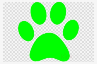 Blues Clues Paw Pring Clipart Giant Panda Paw Clip - Cat Paw Silhouette