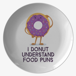 Donut Understand - Dinner Plate - Fp42b-pl - Doughnut