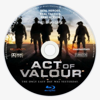 Act Of Valor Bluray Disc Image - Act Of Valour - Blu-ray