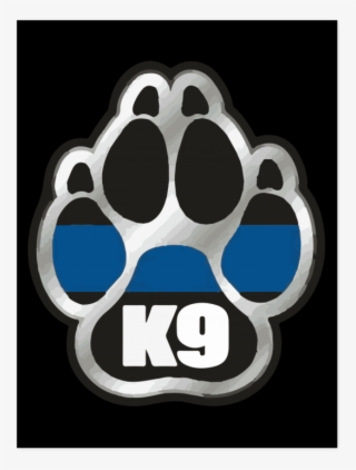 Thin Blue Line Flag Poster From $24 - Police K9 Paw Thin Blue Line