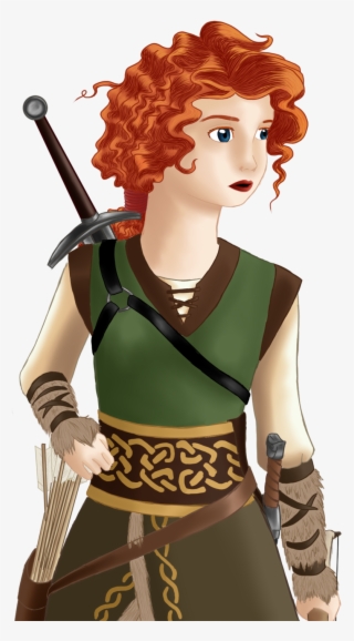 Dragon Trapper Merida By Songofafreeheart-d9v7mwf - Illustration