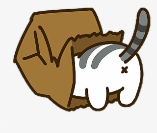 Neko Nekoatsume Cat Cute Kawaii Paperbag - Cat In Box Women's Tees