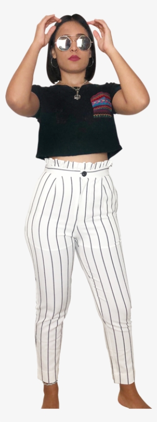 Black And White Striped Pants - Striped Pants