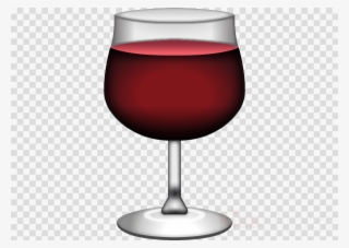 Emoji Red Wine Clipart Red Wine Wine Glass - Record With No Background