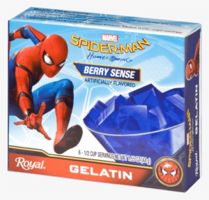 Royal Spider-man Berry Sense Gelatin - Royal Spider-man Gelatin Berry Sense 6 Serve