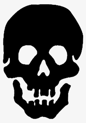Pirate Skull Emblem Bo - Jolly Roger White Background