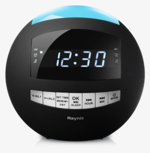 Raynic Dual Alarm Clock Radio Sphere - Raynic Bluetooth Dual Alarm Clock Radio Fm