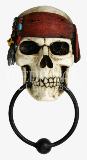Pirate Skull Door Knocker - Door Knocker
