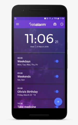 Relialarm Is A Reliable, Stylish And Easy To Use Digital - Smartphone