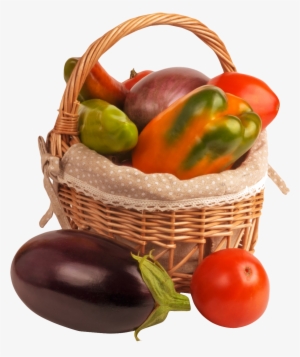 Download Vegetable Basket Png Image - Hd High Resolution Vegetables