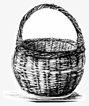 Wicker-basketps - Basket Sketch