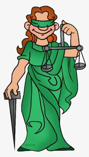 Scales Of Justice - Blind Scales Of Justice Clip Art