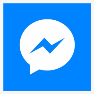Facebook Messenger White Logo Png Transparent & Svg - Facebook Messenger Logo