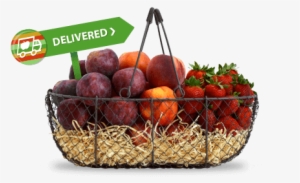 Share This Entry - Fruit Delivered Basket Png