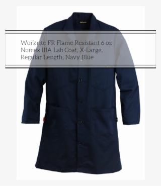 Workrite Flame Resistant Oz Nomex Iiia Lab Coat Large - Overcoat
