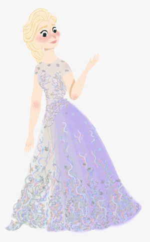 Frozen Wallpaper Entitled Elsa - Frozen Dress Concept Art