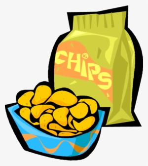 Potato Chips Clipart - Potato Chips Clip Art