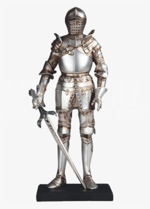 Medieval Knight Png Image Background - Medieval Knight Knight Sculpture