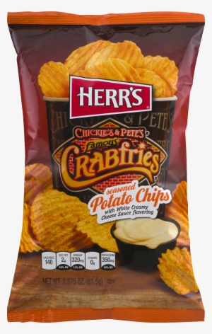 Herr's Chickie's & Pete's Famous Crabfries Seasoned - Herr's Chips