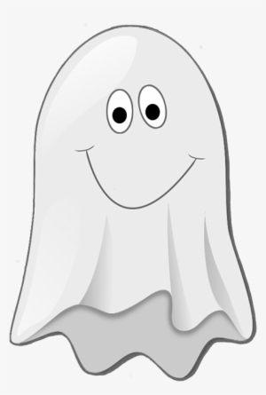 Halloween Clip Art Cute Little Ghost - Transparent Background Ghost Clipart