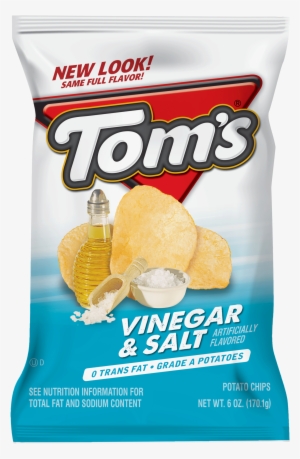 Tom's Vinegar & Salt Potato Chips - Tom's Vinegar And Salt