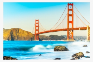 Usa, Golden Gate Bridge, San Francisco - Golden Gate Bridge, San Francisco Poster Print
