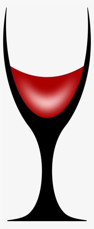 Big Image - Stylised Glass Of Wine