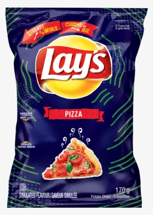 Lay's® Pizza Flavour Potato Chips - Lays Salt And Vinegar
