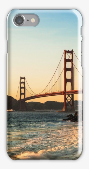 Golden Gate Bridge, San Francisco Iphone 7 Snap Case - Golden Gate Bridge Mountain