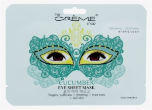 Cucumber Masks & Peels By The Créme Shop - Cucumber