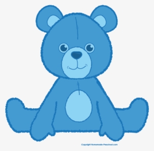 Blue Teddy Bear Clipart Png - Blue Teddy Bear Png