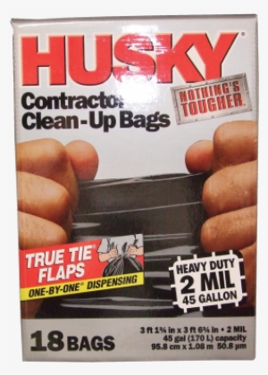 Husky 45 Gallon Contractor Trash Bags