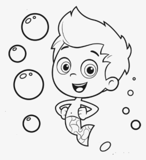 Bubble Guppies Drawing At Getdrawings - Bubble Guppies Black And White