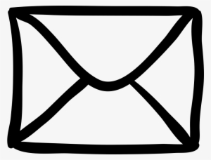 Email New Envelope Closed Back Hand Drawn Outline Comments - Newsletter Icon