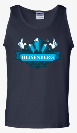 Breaking Bad -heisenberg Blue Crystal T Shirt - Stand Up For What You Believe T-shirts Unisex Tank