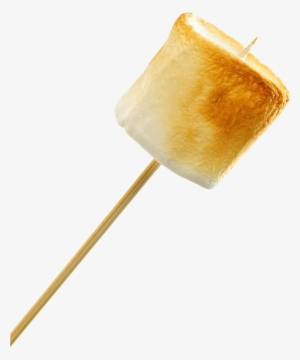 Roasting Marshmallows Clipart Download - Transparent Toasted Marshmallow