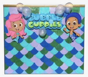 Bubble Guppies Backdrop Panels