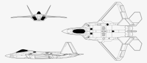 F22 Raptor Diagram Aircraft, Fighter Jets, Plane, Diagram, - F 22 3 View